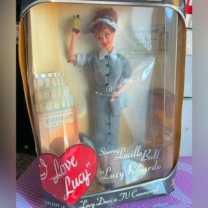 I Love Lucy Doll TV Commercial Barbie Collector Edition 1997 Mattel Vintage